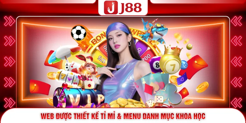 Trang chủ 37 Web được thiết kế tỉ mỉ & menu danh mục khoa học